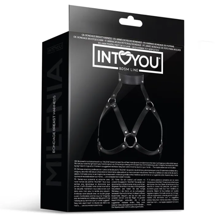 Milenia Arnés de Pecho para Bondage de Intoyou Bdsm Line