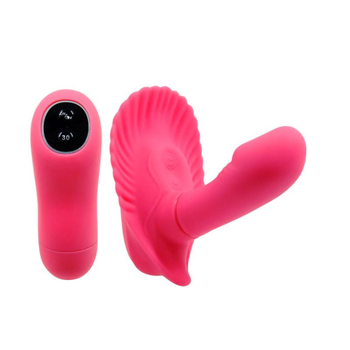 Pretty Love Vibrador a Control Remoto Fancy Clamshell Color Rosa de Prettylove | VibraZon