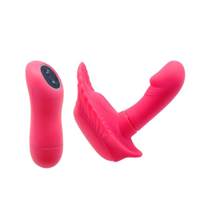Pretty Love Vibrador a Control Remoto Fancy Clamshell Color Rosa de Prettylove | VibraZon
