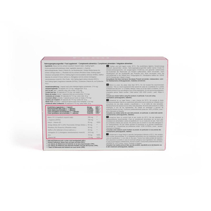 Feminil+ Capsulas de 500 Cosmetics | VibraZon