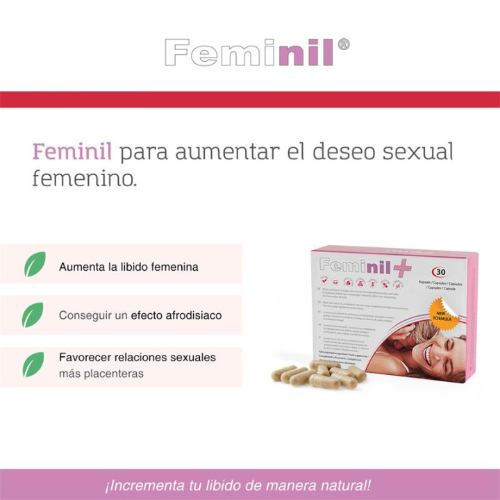 Feminil+ Capsulas de 500 Cosmetics | VibraZon