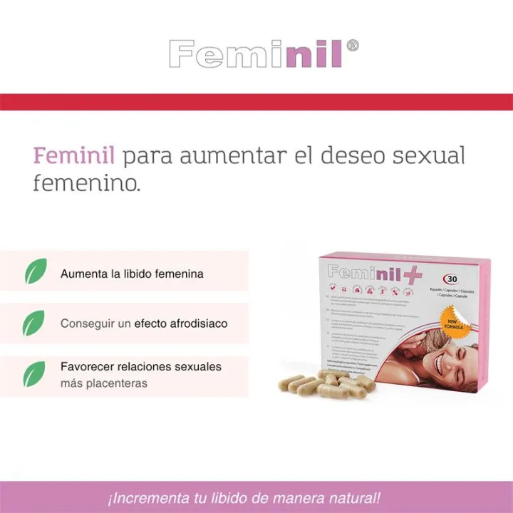 Feminil+ Capsulas de 500 Cosmetics