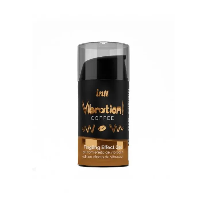 Vibrador Líquido Efecto Calor Sabor Café 15 ml de Intt