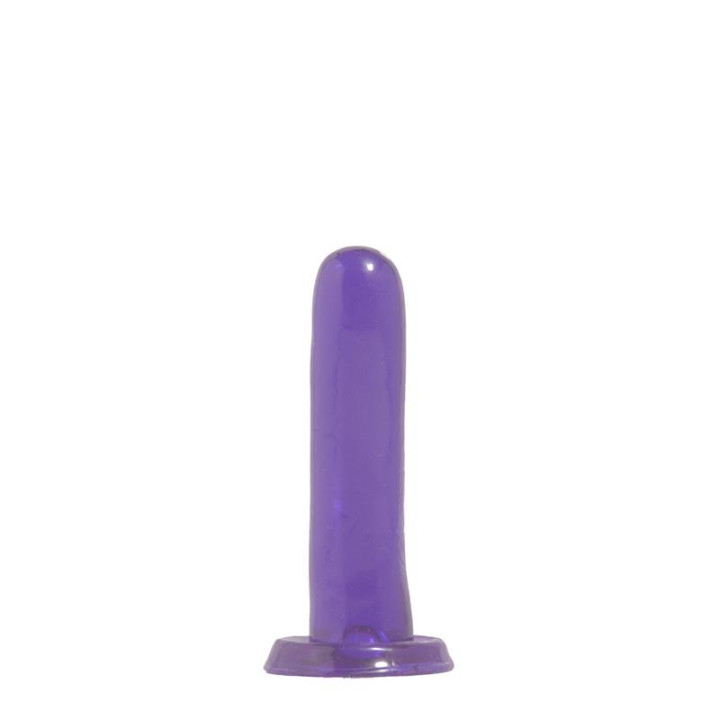 Dildo Smoothy 14 cm Púrpura de Basix Rubber Works | VibraZon