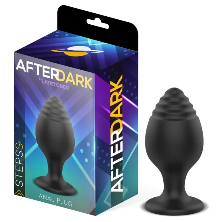 Steps Plug Anal Silicona Talla S 6 cm x 3 cm de Afterdark