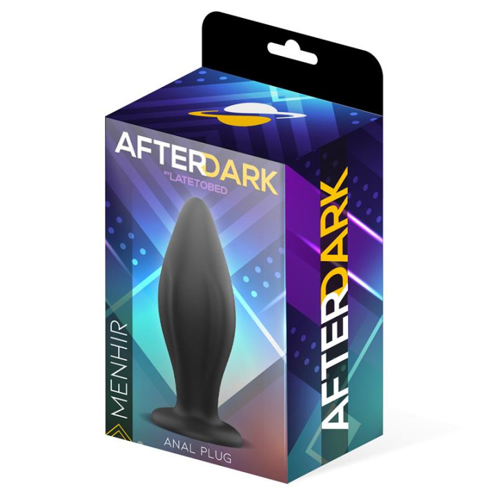 Menhir Plug Anal Silicona 12 cm x 4.5 cm de Afterdark | VibraZon