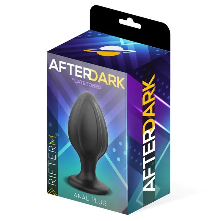 Rifter Plug Anal Silicona Talla M 7.2 cm x 3.5 cm de Afterdark