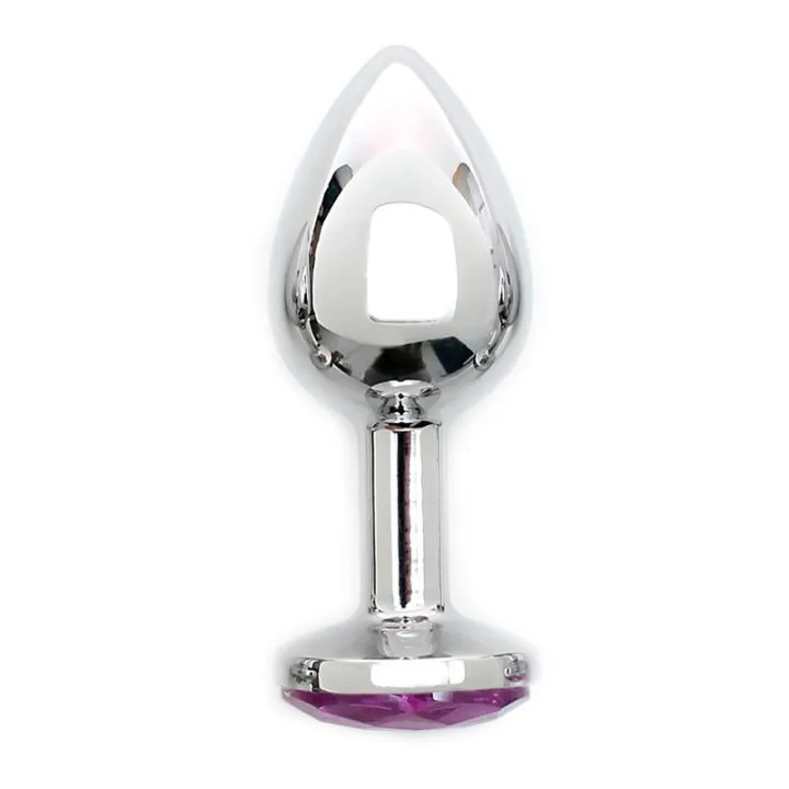 Plug Anal de Metal Sofia Joya Rosa de Rimba Toys