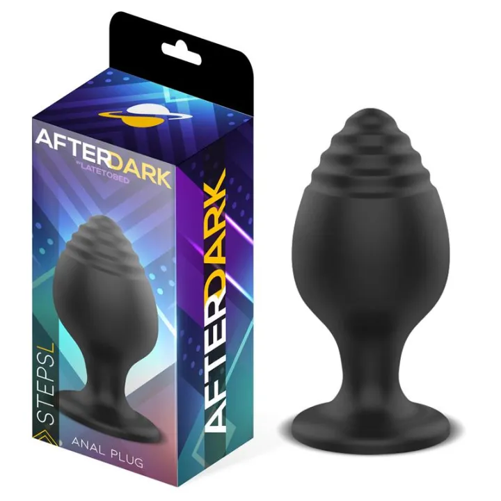 Steps Plug Anal Silicona Talla L 9 cm x 4.5 cm de Afterdark