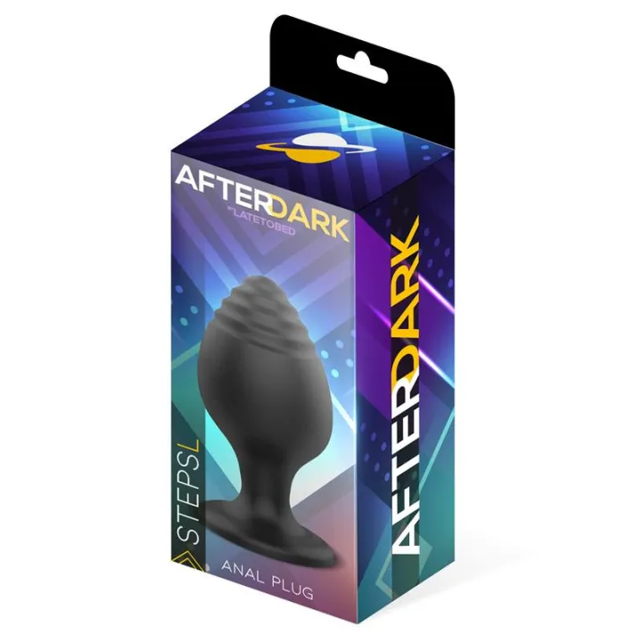 Steps Plug Anal Silicona Talla L 9 cm x 4.5 cm de Afterdark