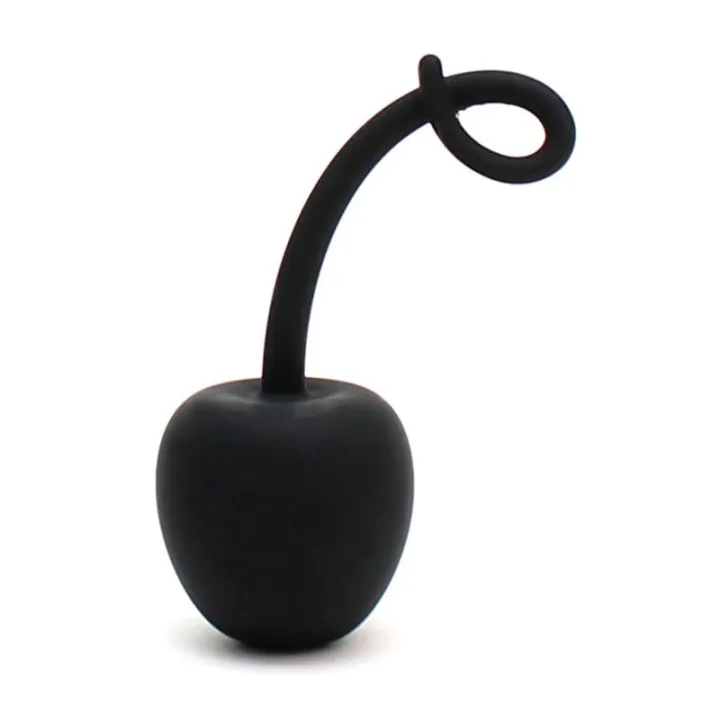 Bola Kegel en Forma de Manzana Paris Negra de Rimba Toys