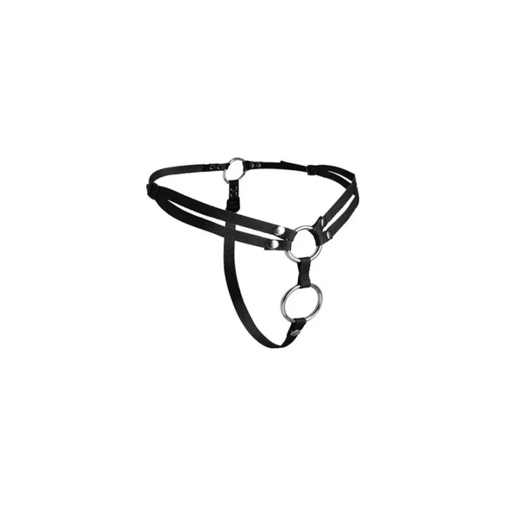 Unity Arnés Doble Penetración Negro de Strap U