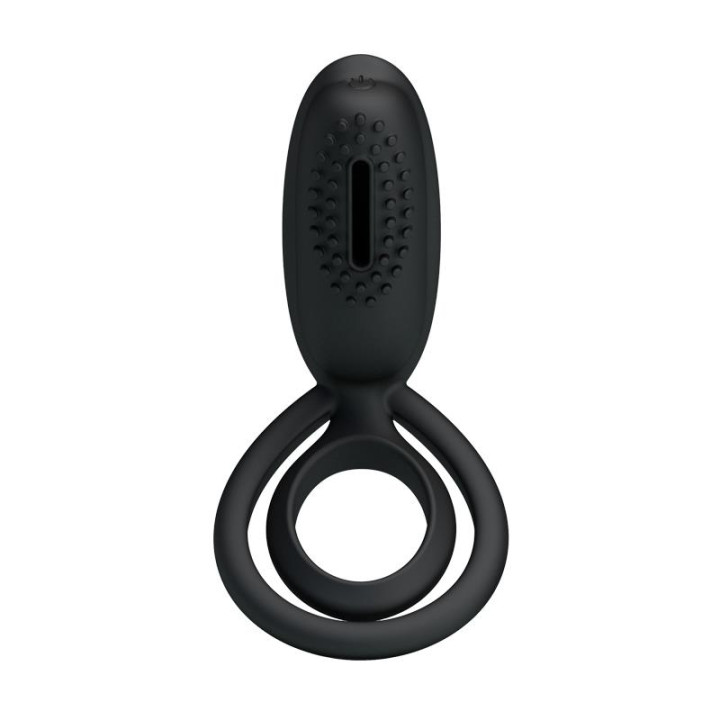 Pretty Love Anillo Vibrador Esther Color Negro de Prettylove | VibraZon