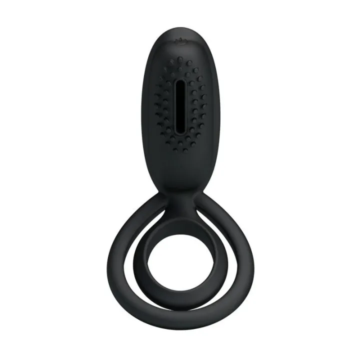 Pretty Love Anillo Vibrador Esther Color Negro de Prettylove