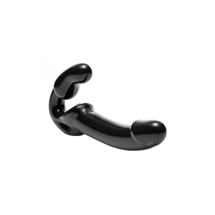 Revolver Dildo Doble Punto G Negro de Strap U | VibraZon
