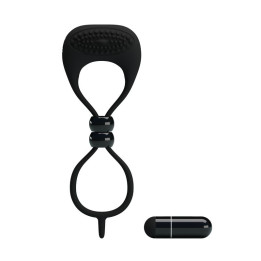 Pretty Love Anillo Vibrador Locker Color Negro de Prettylove | VibraZon