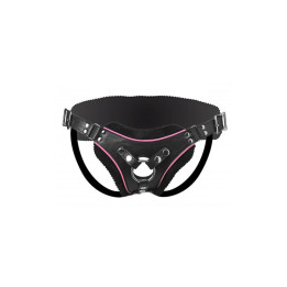 Flamingo Arnés Cintura Baja Negro de Strap U | VibraZon