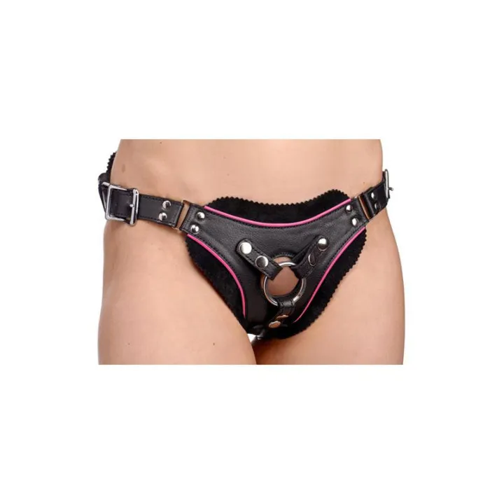 Flamingo Arnés Cintura Baja Negro de Strap U