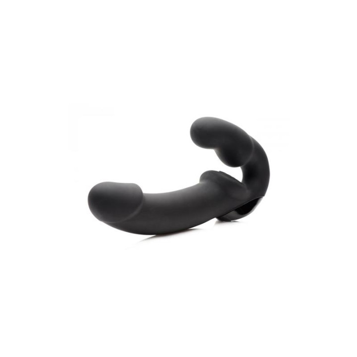 Urge Vibrador Doble Control Remoto Negro de Strap U | VibraZon