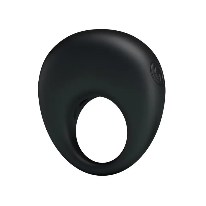 Pretty Love Anillo Vibrador Trap Color Negro de Prettylove