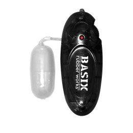 Huevo Vibrador Jelly Blanco de Basix Rubber Works | VibraZon