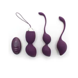 Set de Bolas Kegel Rimini Purpura de Rimba Toys