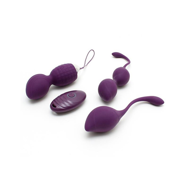 Set de Bolas Kegel Rimini Purpura de Rimba Toys | VibraZon