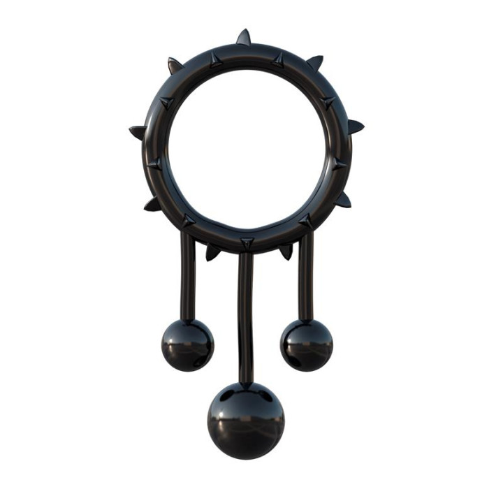 Fantasy C-Ringz Anillo Ball Banger Original Color Negro | VibraZon