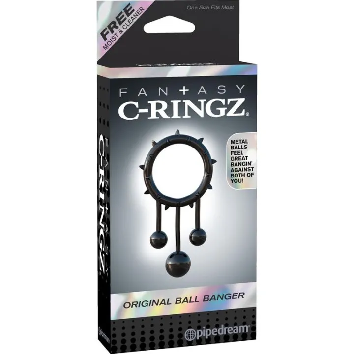 Fantasy C-Ringz Anillo Ball Banger Original Color Negro