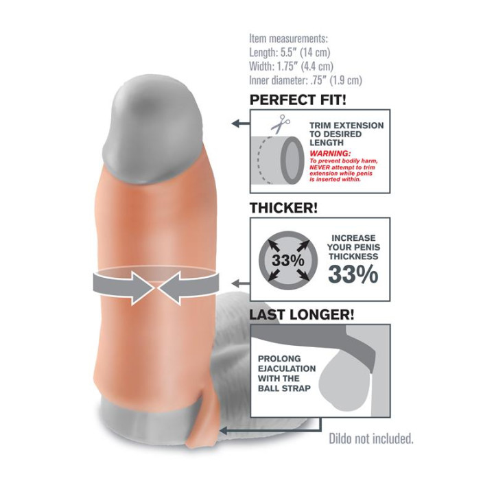 Fantasy X-tensions Funda para el Pene | VibraZon