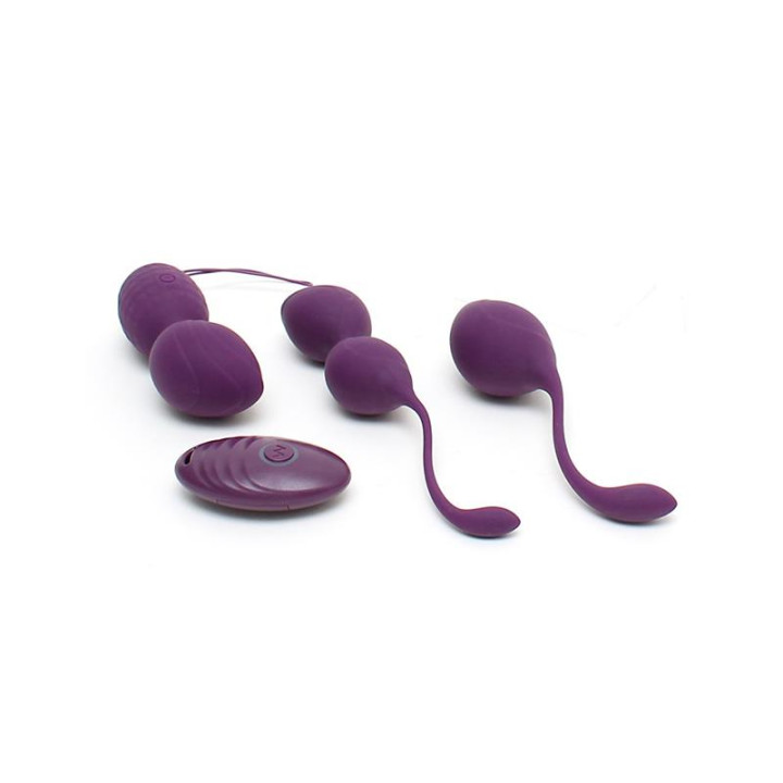 Set de Bolas Kegel Rimini Purpura de Rimba Toys | VibraZon