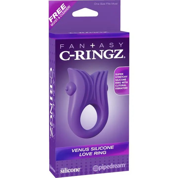Fantasy C-Ringz Anillo de Silicona Venus Love Púrpura