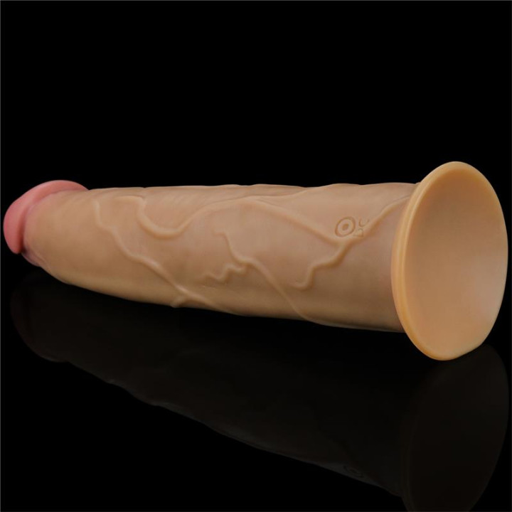 Vibrador con Rotación Doble Capa 9 de Lovetoy | VibraZon