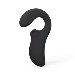 Enigma Doble Sonic Succionador de Clítoris con APP Negro de Lelo