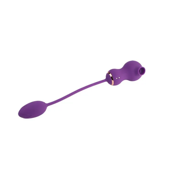 Rusher Succionador de Clítoris y Huevo Vibrador de Chisa
