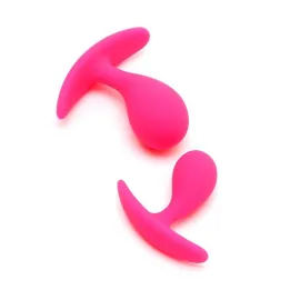 Set de 2 Plugs Anales Anatómicos Copenhagen Rosa de Rimba Toys