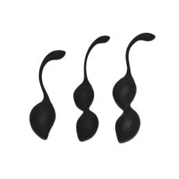 Set de 3 Bolas Kegel Geneva Negro de Rimba Toys