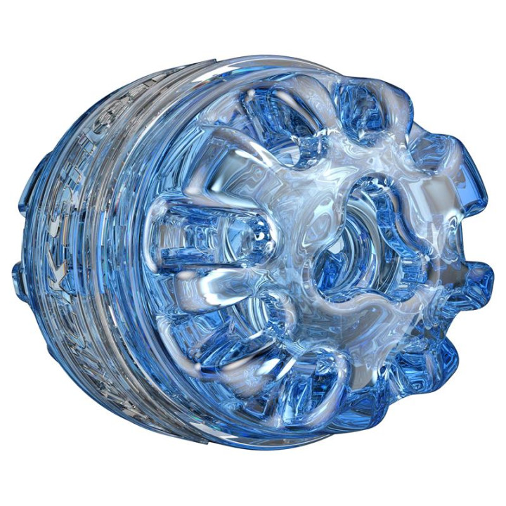 Quickshot Turbo Blue Ice Masturbador de Fleshlight | VibraZon