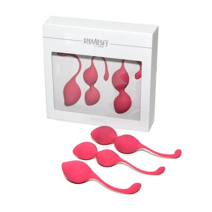 Set de 3 Bolas Kege Geneva Rosa de Rimba Toys | VibraZon