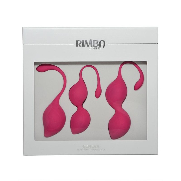 Set de 3 Bolas Kege Geneva Rosa de Rimba Toys | VibraZon