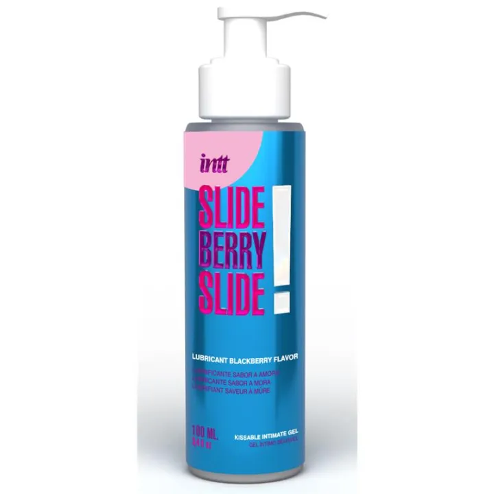 Lubricante Besable Base Agua Mora 100ml de Intt