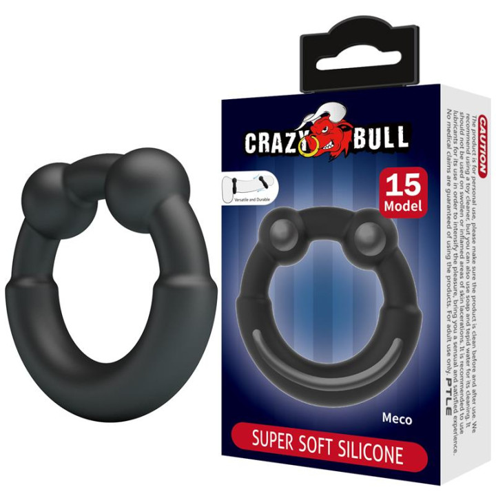 Meco Anillo para el Pene Silicona Mod 15 de Crazy Bull | VibraZon