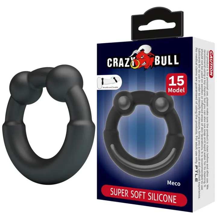 Meco Anillo para el Pene Silicona Mod 15 de Crazy Bull