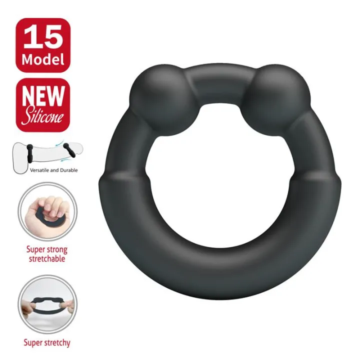 Meco Anillo para el Pene Silicona Mod 15 de Crazy Bull
