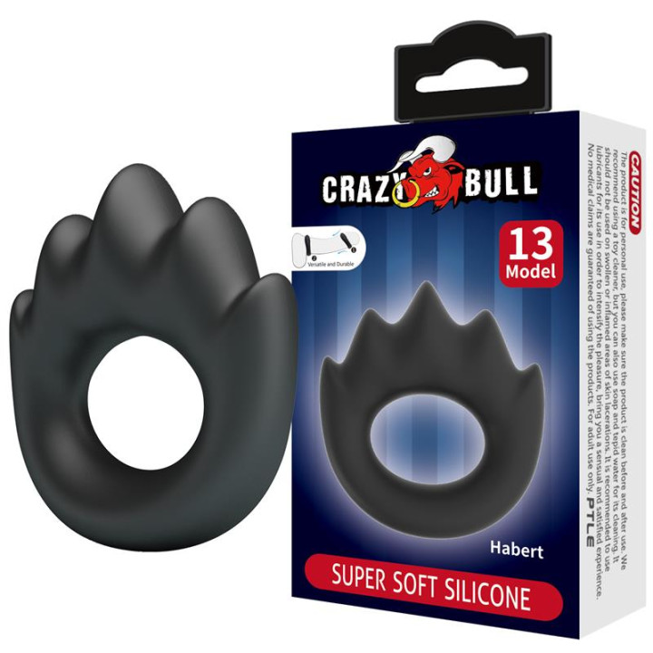 Habert Anillo para el Pene Silicona Mod 13 de Crazy Bull | VibraZon