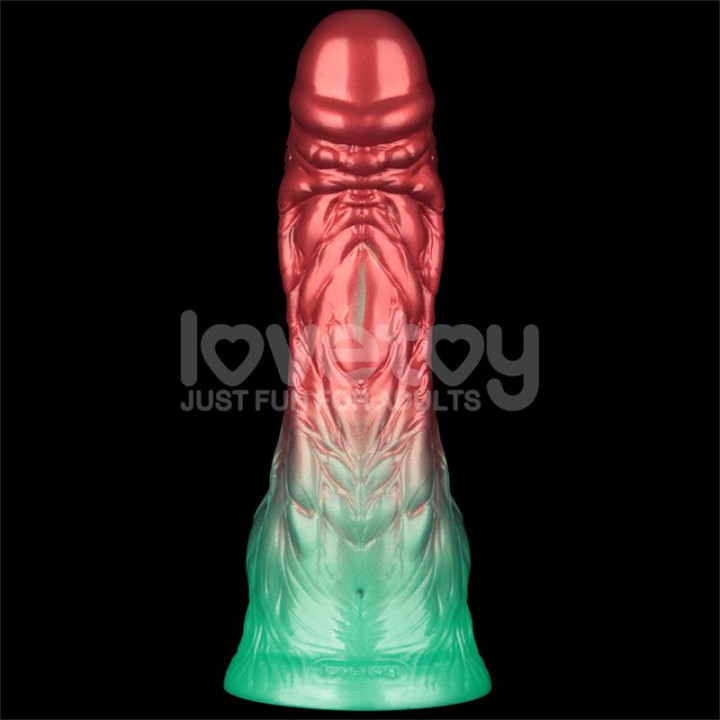 Dildo Inflable Silicona Dual Density 8 de Lovetoy | VibraZon