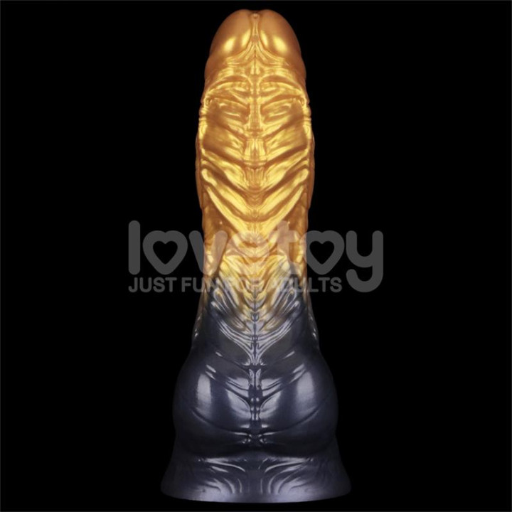 Dildo Inflable Silicona Dual Density 8 de Lovetoy | VibraZon