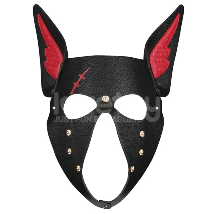 Máscara Cachorro Rebellion Reign Scarred Alpha Rojo de Lovetoy