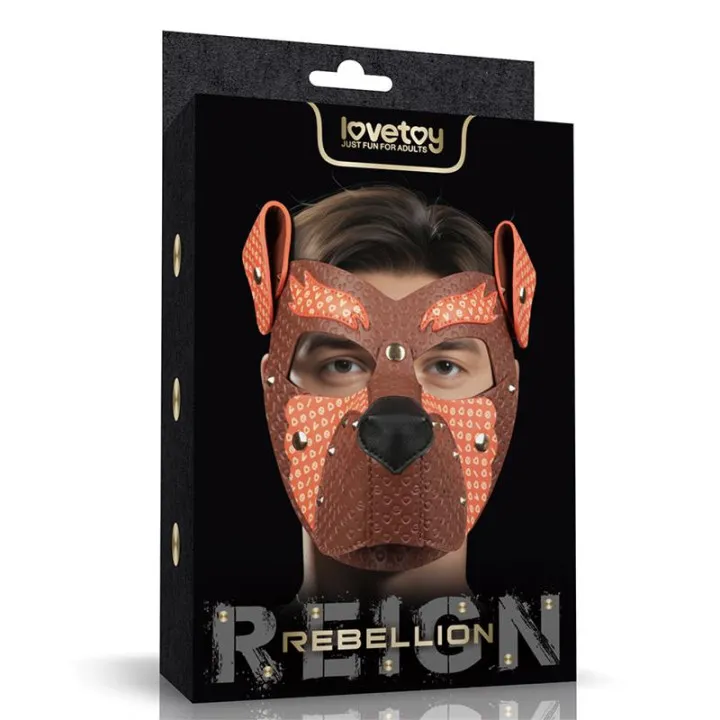 Máscara Cachorro Rebellion Reign Fox de Lovetoy