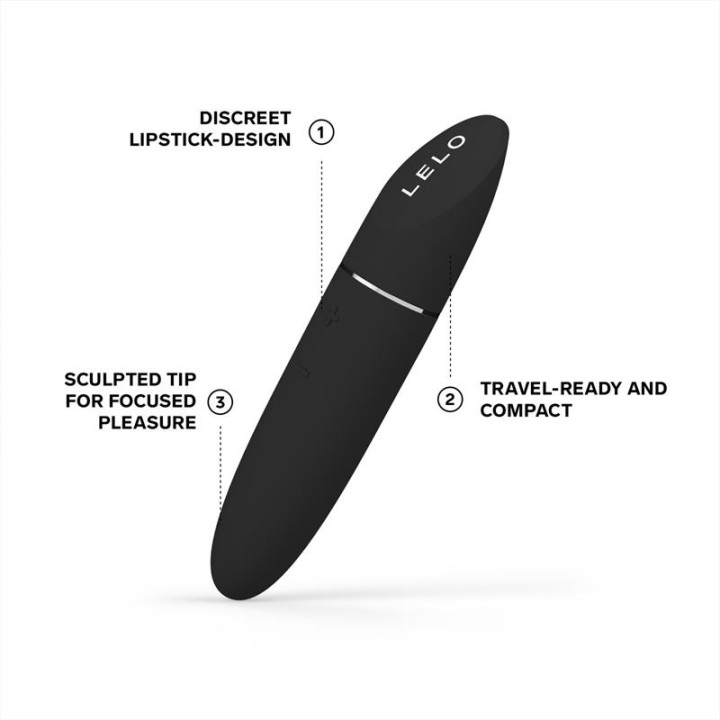 Mia 3 Negro de Lelo | VibraZon